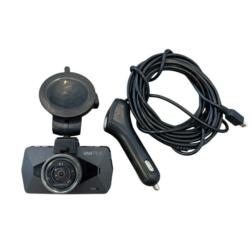 Vantrue X1 Pro Black 2.7-Inch TFT LCD Night Vision Super HD Dash Cam